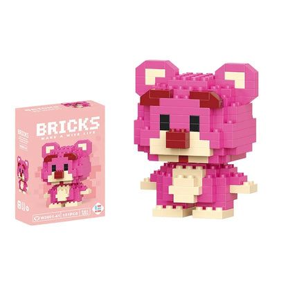 Cartoon Character Mini Building Blocks Set – DIY Brick Figures