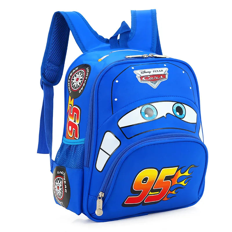 Disney Car Children S Bag Kindergarten Boy Safety Backpack Primary School Students 3-6 Years Old