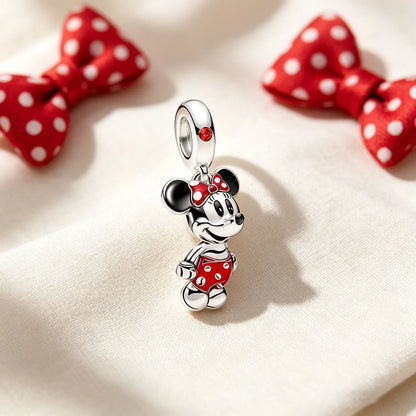 Disney Character Charm Bead – Fits Snake Chain Bracelet & Necklace