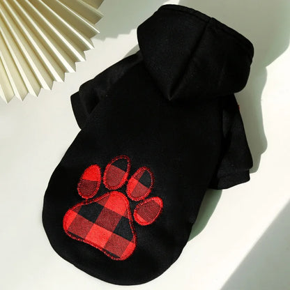 Plaid Reversible Winter Dog Vest for Small to Large Dogs