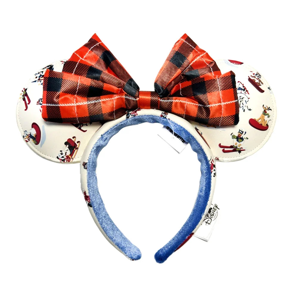 Disney Mickey Minnie Ears Headband – Sequin Bow Costume Cosplay