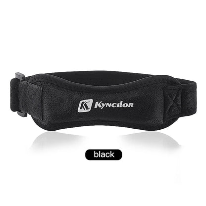 Patella Knee Strap Adjustable Silicone Tendon Support Band for Running Sports