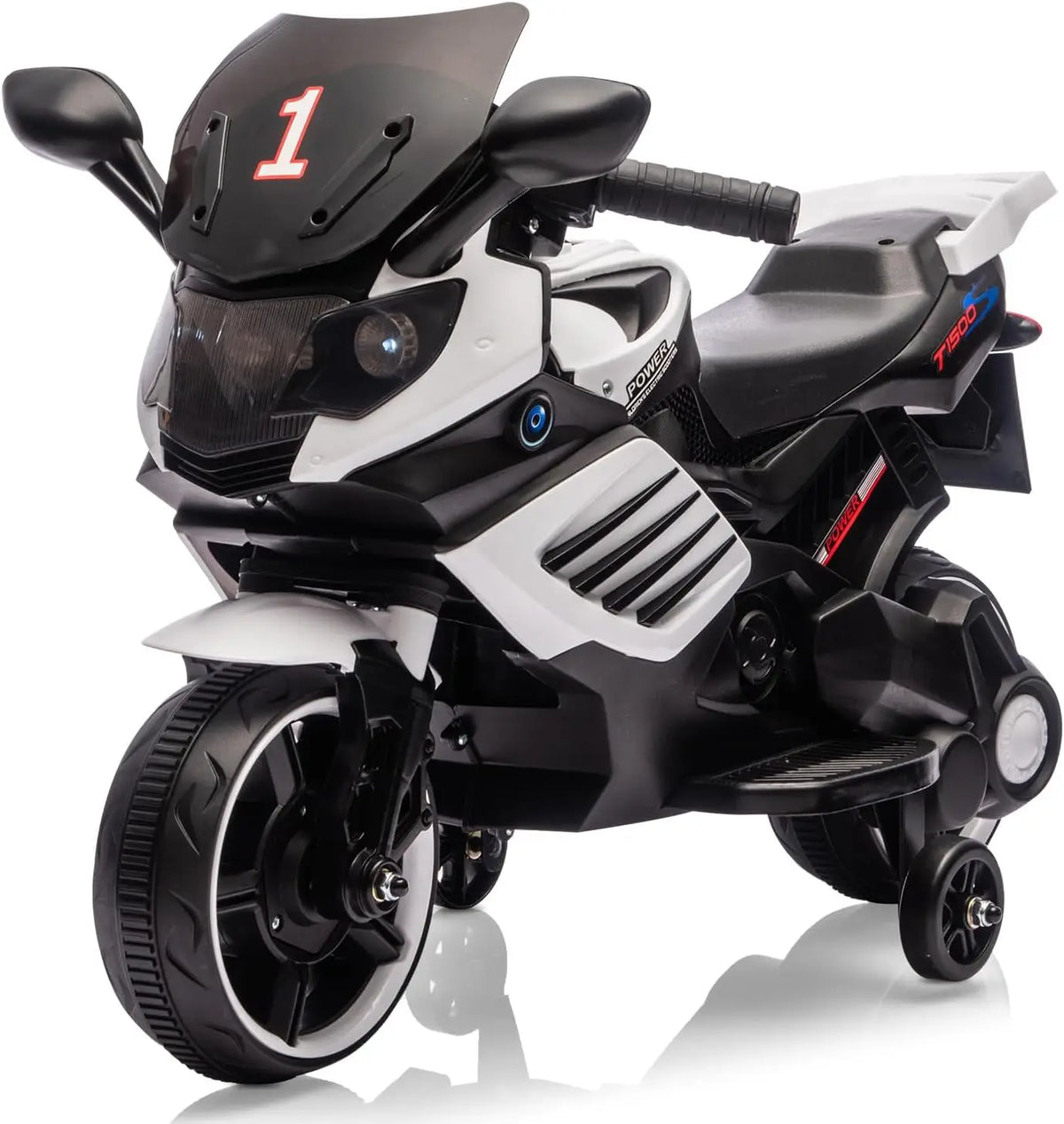 6V Kids Electric Ride On Motorcycle with Training Wheels
