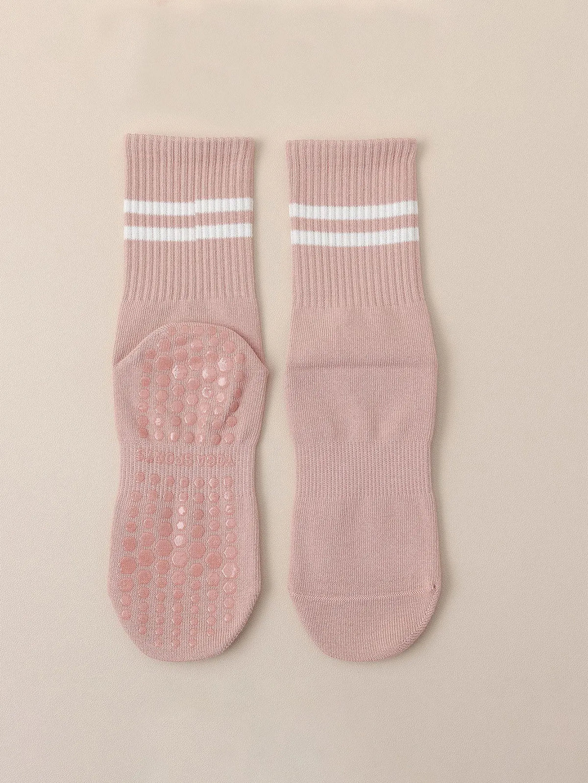 Grip Socks for Women – Non-Slip Pilates & Yoga (4 Pairs)