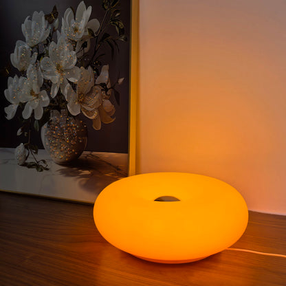 Donut Table Lamp – Touch Dimmable RGB Ambient Light USB
