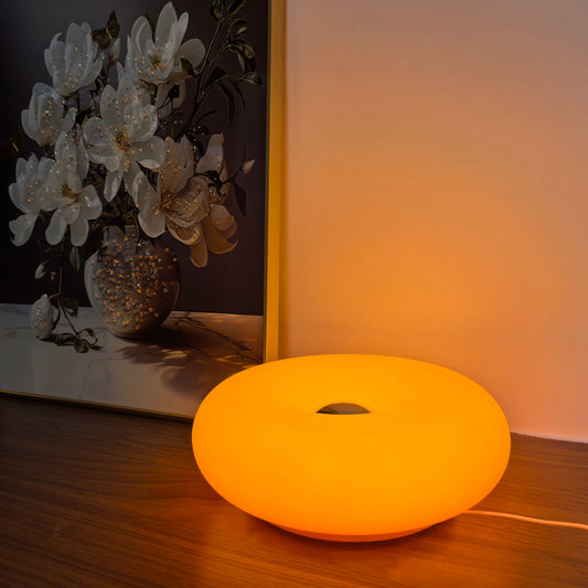 Donut Table Lamp – Touch Dimmable RGB Ambient Light USB