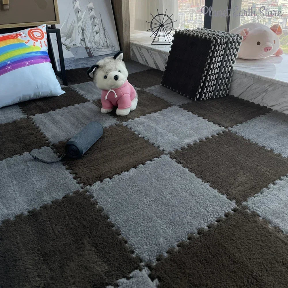 30cm Soft Plush EVA Foam Puzzle Play Mat for Kids