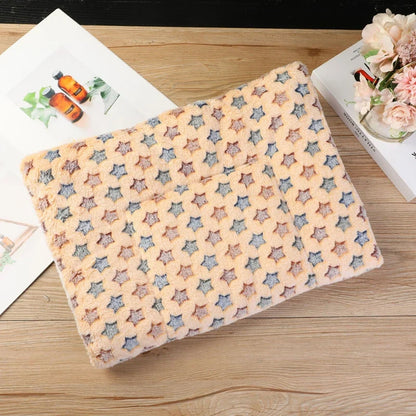Thickened Comfortable Warm Small Cat Sleeping Cushion Skin-Friendly Cute Winter Medium Dog Sofa Mat