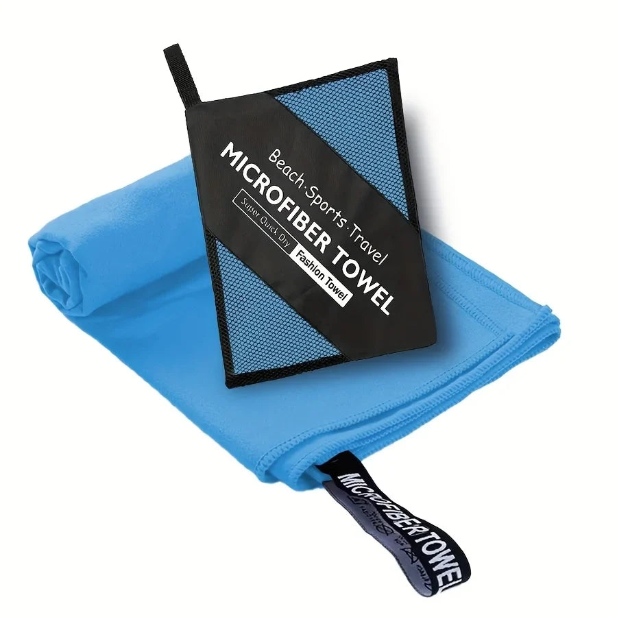 Outdoor Sports Microfiber Towel – Quick-Dry & Super Absorbent