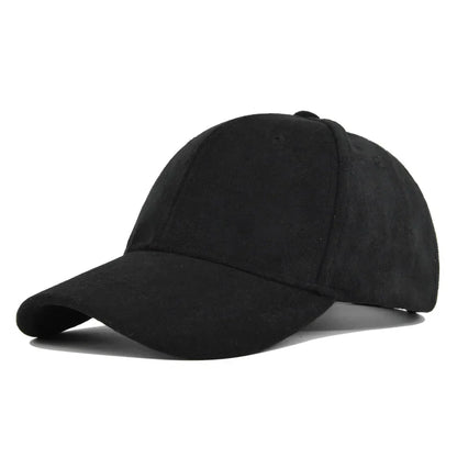 Solid Color Baseball Cap – Unisex Retro Adjustable Hat