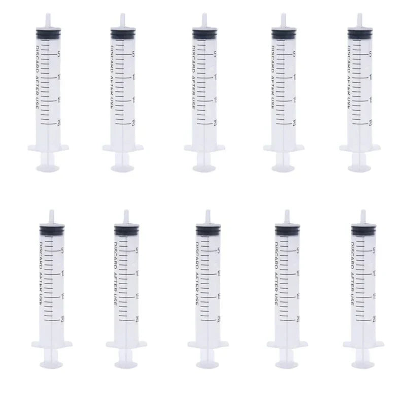 Plastic Measuring Syringes – Reusable 1ml–10ml for Hydroponics & Kitchen