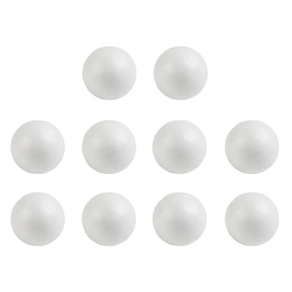 Polystyrene Foam Balls 10pcs DIY Craft Party Decoration