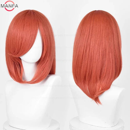 40cm Heat Resistant Anime Cosplay Wig with Bangs