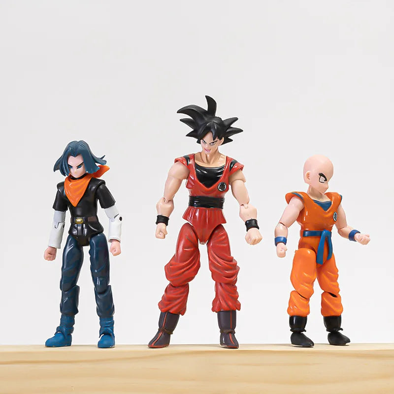 Dragon Ball Z Super Saiyan Goku Broly Vegeta Action Figures