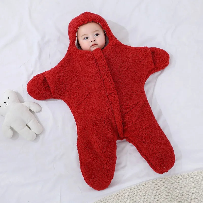 Baby Fleece Romper – Hooded One-Piece Winter Jumpsuit