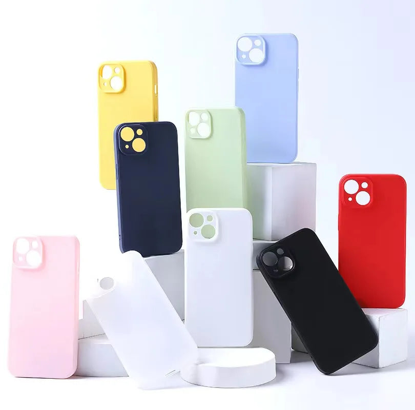 Luxury Liquid Silicone Phone Case for iPhone 13 Mini 14 15 Pro Max Plus
