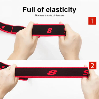 8 or 10 Section Yoga Stretch Resistance Band