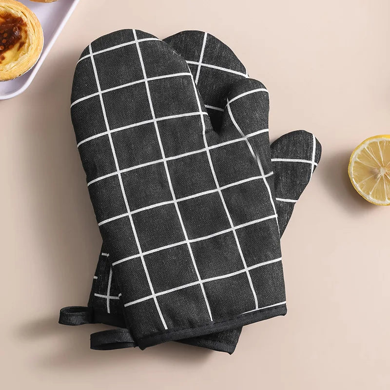Oven Mitts Heat Resistant Kitchen Gloves – Set of 2
