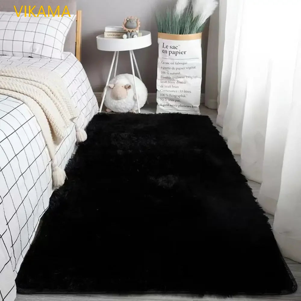 Plush Shag Carpet – Ultra-Soft High-Pile Area Rug for Bedroom & Living Room