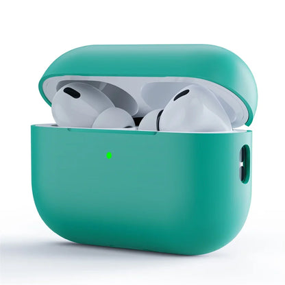 Ultra-Thin Silicone AirPods Case – Slim Matte Protective Cover