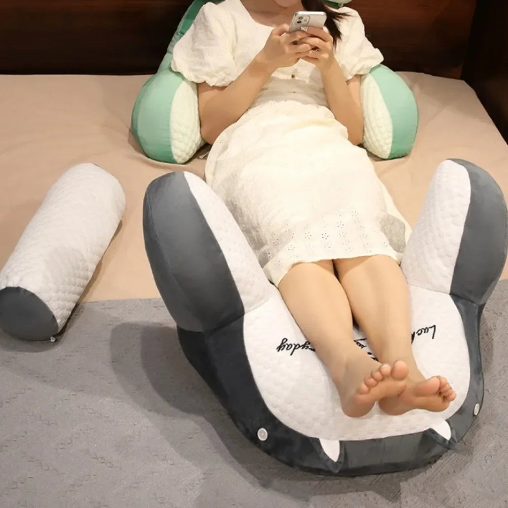 Reading Pillow with Arms & Back Support – Cute Panda Design