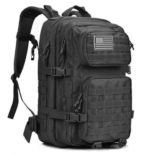 50L Tactical Backpack – Waterproof Military MOLLE Rucksack