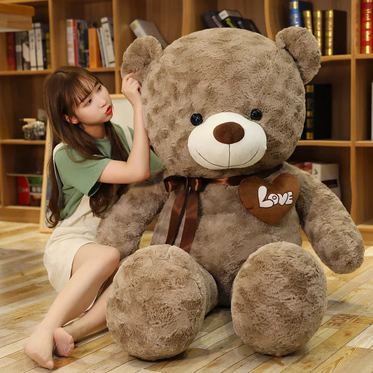 Teddy Bear Love Plush Stuffed Animal Doll Pillow – Kids & Valentine Gift