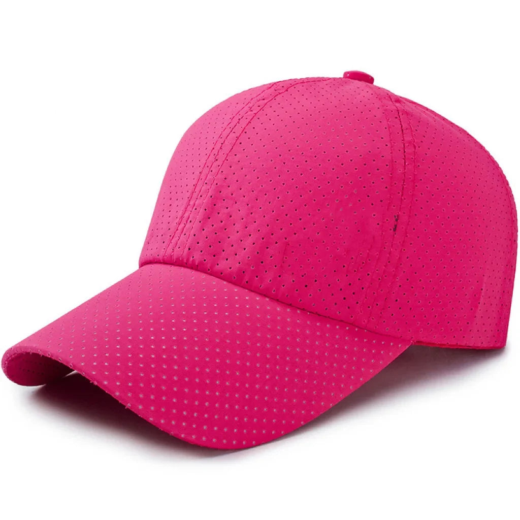 Breathable Mesh Baseball Cap – Unisex Adjustable Sun Hat