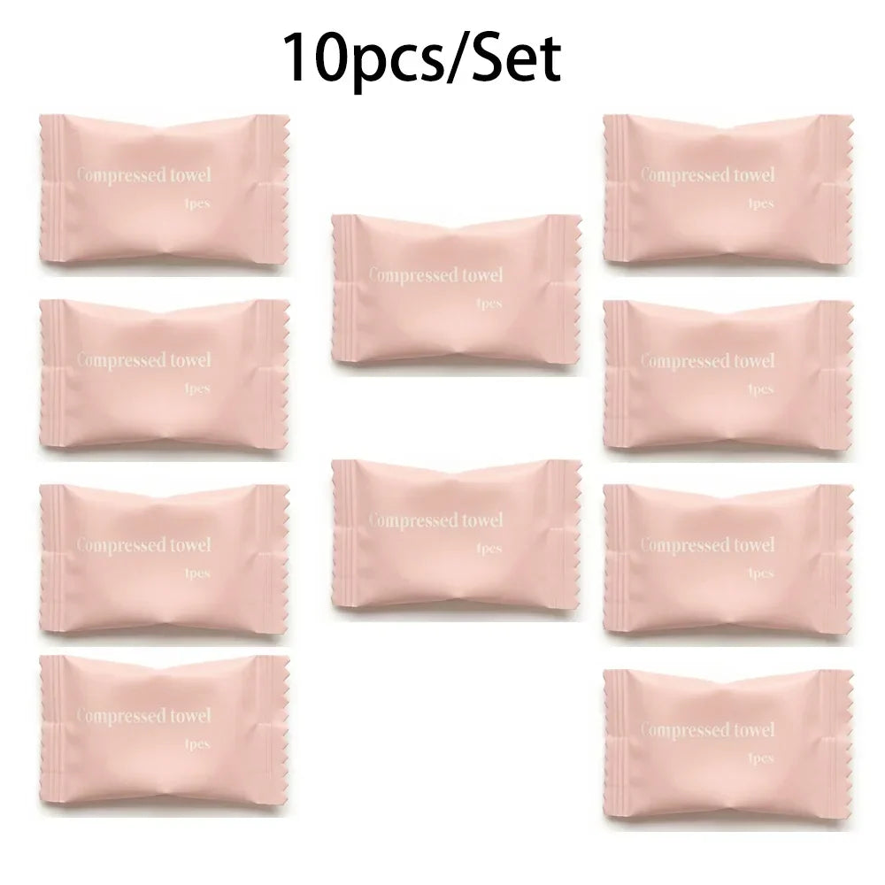 Disposable Compressed Towels – Camping & Travel (10/20/50/100pcs)