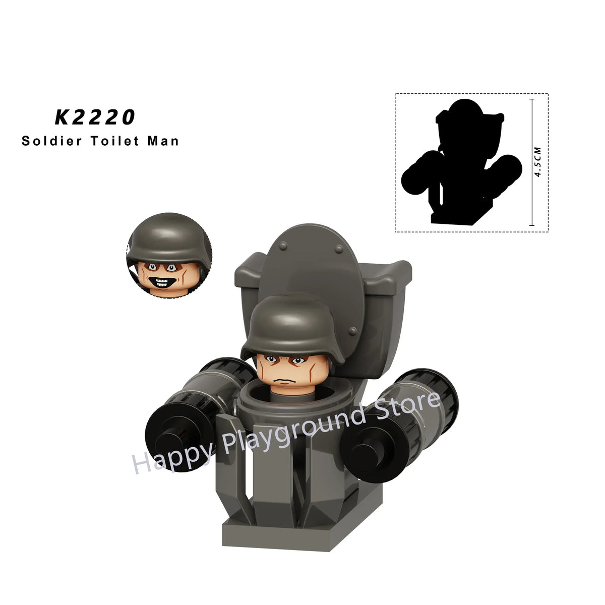 Skibidi Toilet Mini Building Block Figures – TV Man, Cameraman & More