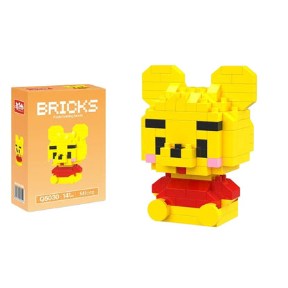 Cartoon Character Mini Building Blocks Set – DIY Brick Figures