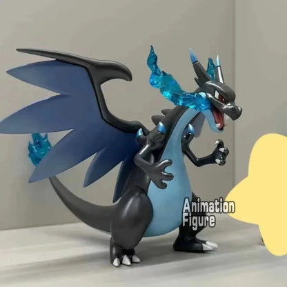 Mega Charizard X PVC Figure – 10CM Pokémon Collectible
