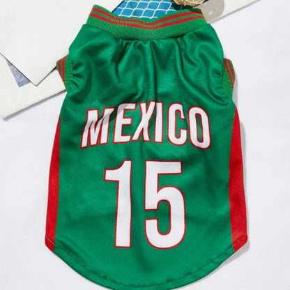 Breathable Basketball Jersey for Dogs and Cats