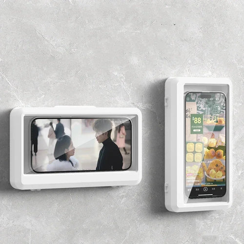 Waterproof Shower Phone Case Wall Mount with Touch Screen