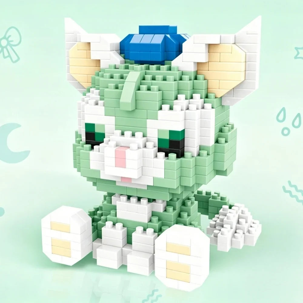Disney Character Mini Building Blocks Set – Micro Bricks Figures 135–214 PCS