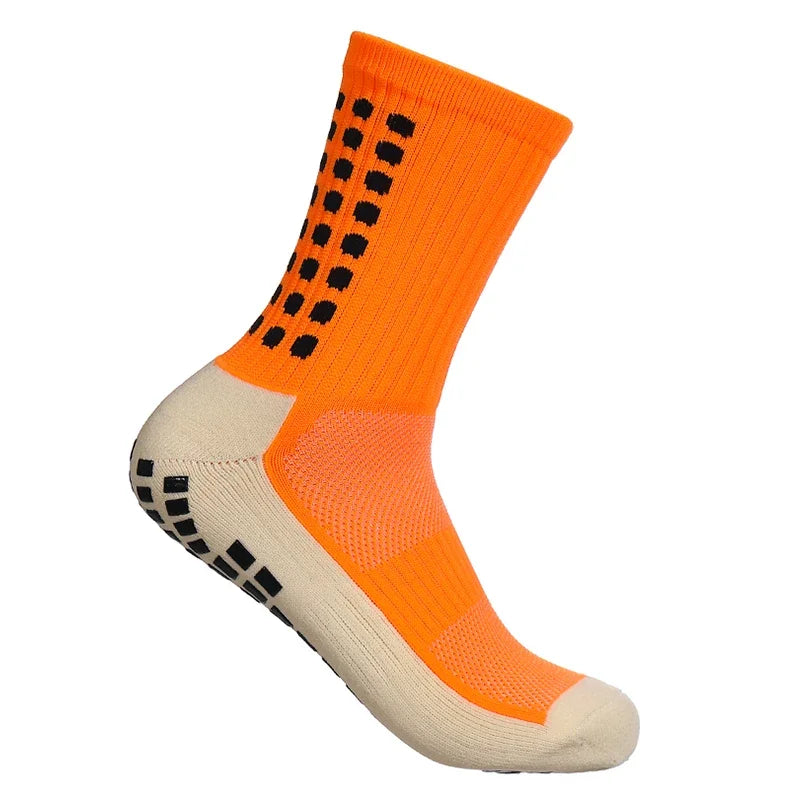 MagiMobo Men's Non Slip Grip Football Socks