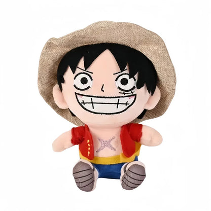 One Piece Plush Toy – Luffy, Zoro, Chopper & Ace 20-25cm