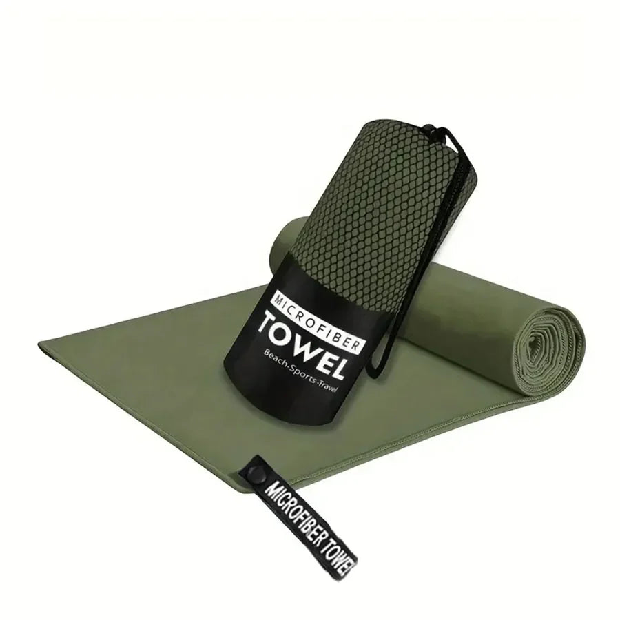 Outdoor Sports Microfiber Towel – Quick-Dry & Super Absorbent