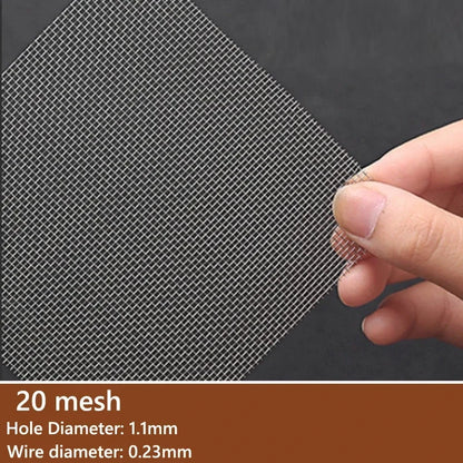 304 Stainless Steel Woven Wire Mesh Filter Screen – 4 to 500 Mesh