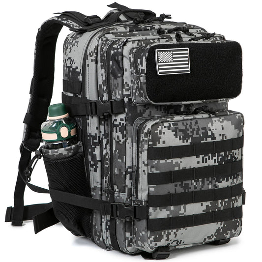 45L Tactical Backpack – Military MOLLE Rucksack for Hiking, Gym & Outdoor