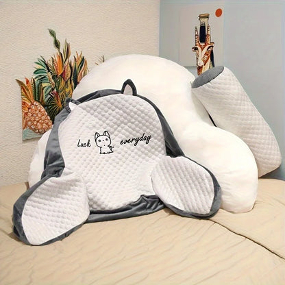 Reading Pillow with Arms & Back Support – Cute Panda Design