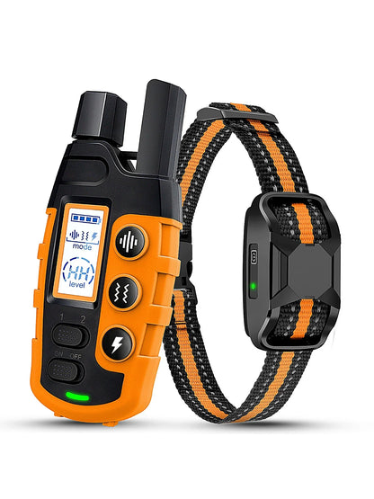 Electric Dog Training Collar – 3300ft Remote, Waterproof, for 5–120 lbs Dogs