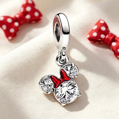 Disney Character Charm Bead – Fits Snake Chain Bracelet & Necklace