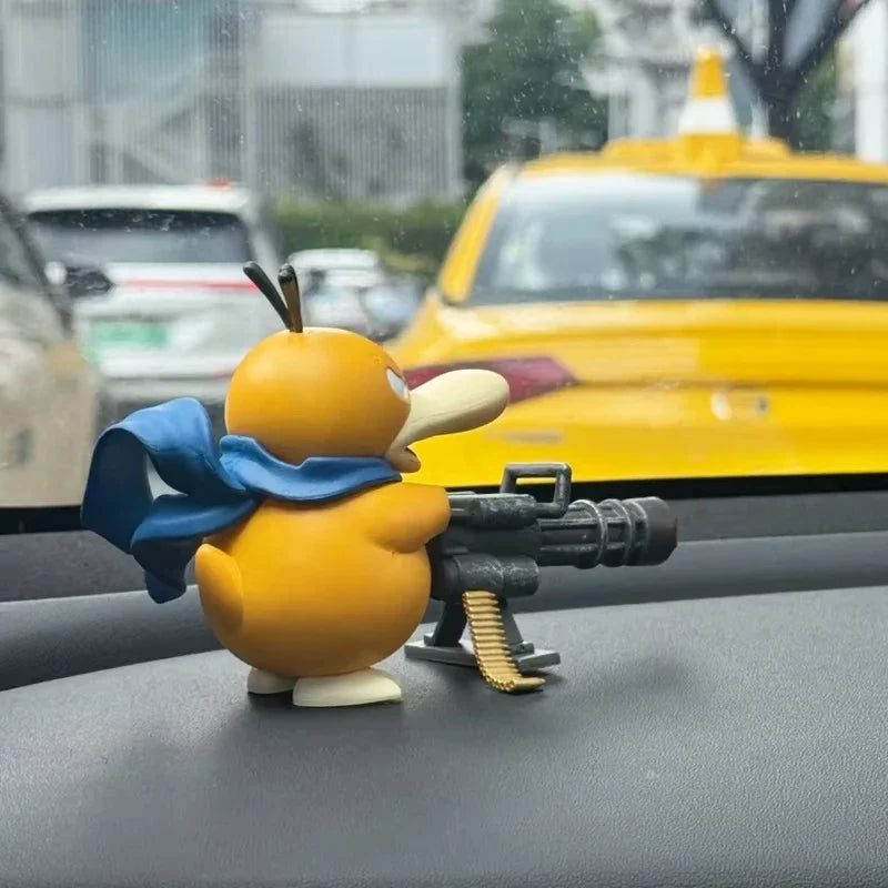 Psyduck Action Figure with Minigun – Pokemon Collectible