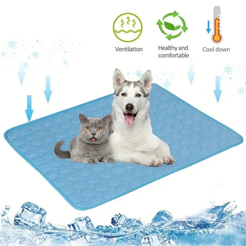 Dog Cooling Mat Summer Pet Cold Bed Extra Large Small Big Dogs Accessories Cat Durable Blanket Sofa
