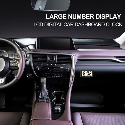 Mini LCD Digital Clock – Portable Date & Time Display