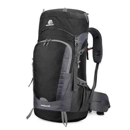 65L Water Resistant Hiking Backpack with Rain Cover