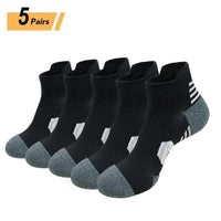 5 Pairs black