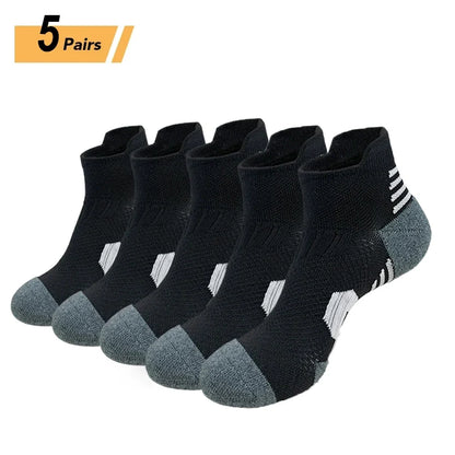 3 Pairs Quick Dry Non Slip Sports Socks