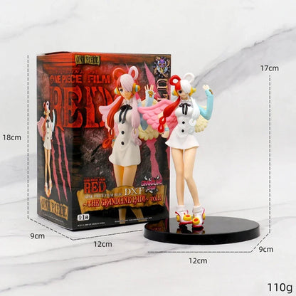 One Piece Film Red Anime Action Figures – Luffy, Robin, Zoro & Uta